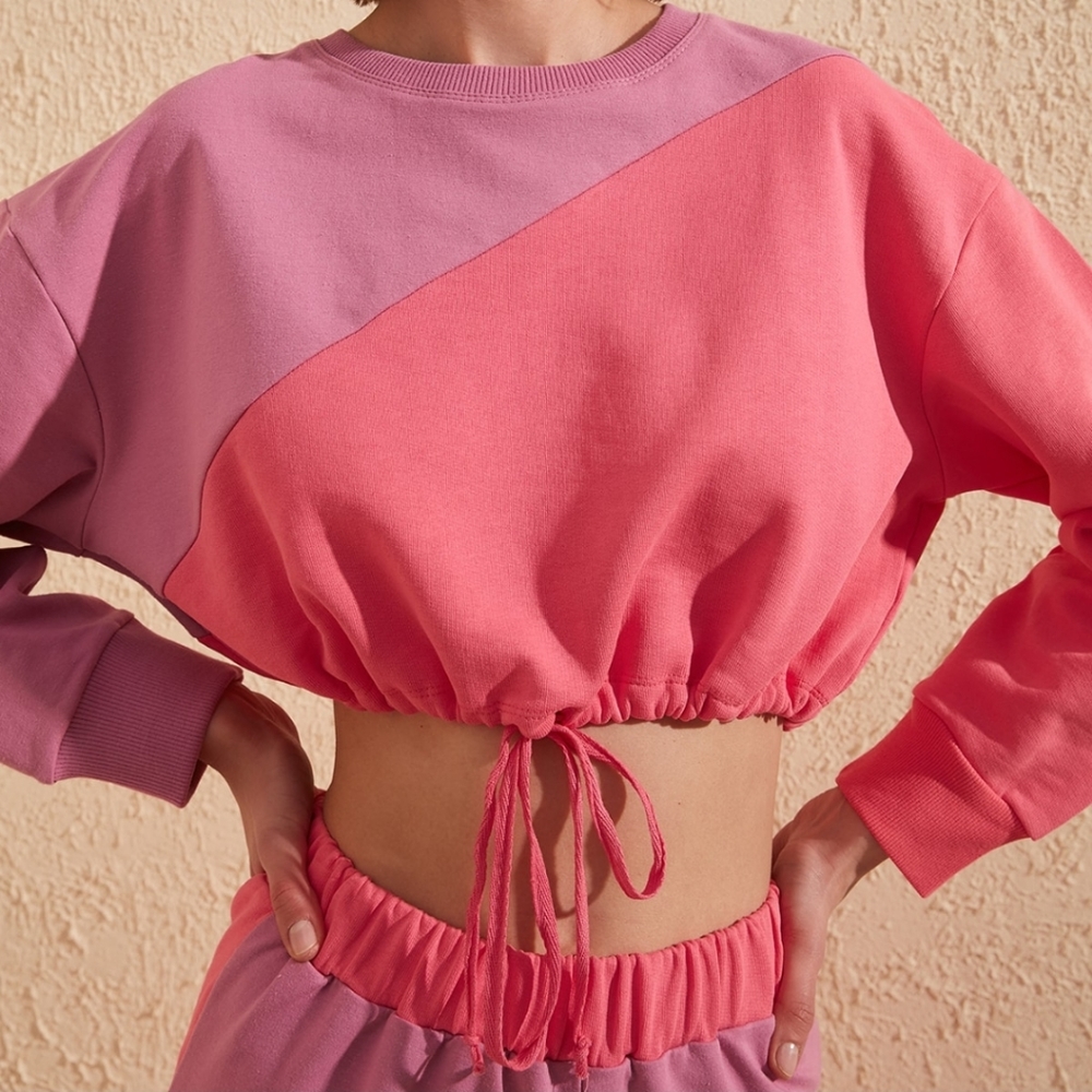 🆕 Block crop orme sweatshirt